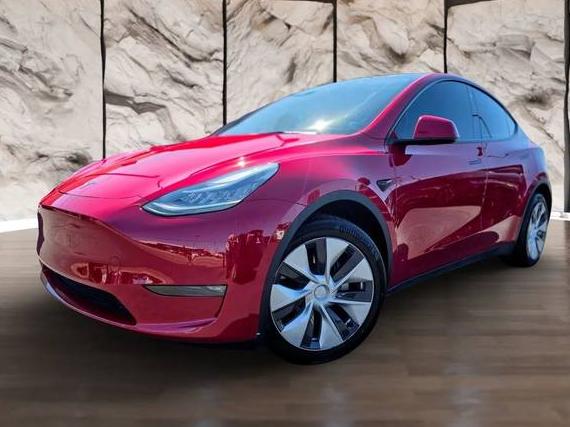 TESLA MODEL Y 2021 5YJYGDEE9MF207391 image